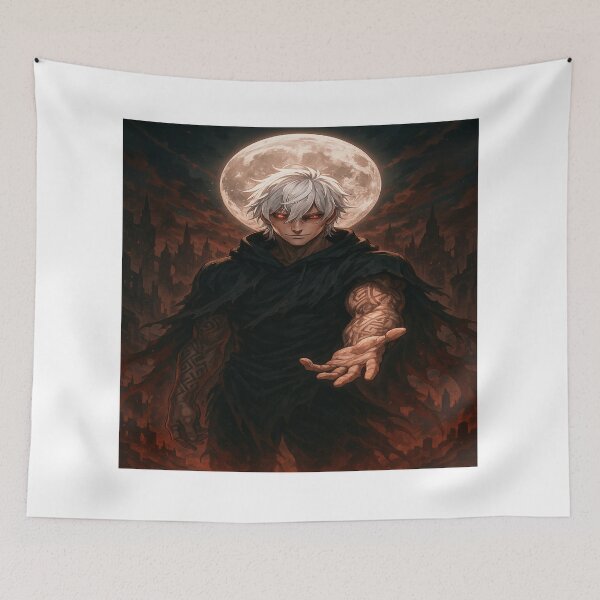 Item preview, Dark Anime Spirit — Under the Full Moon designed and sold by Treyyu.