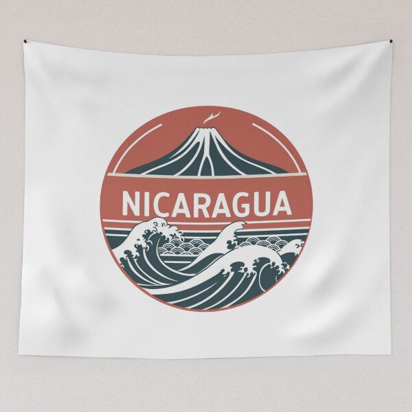 Item preview, Nicaragua's Beautiful Landscape Design designed and sold by Claustronautas.