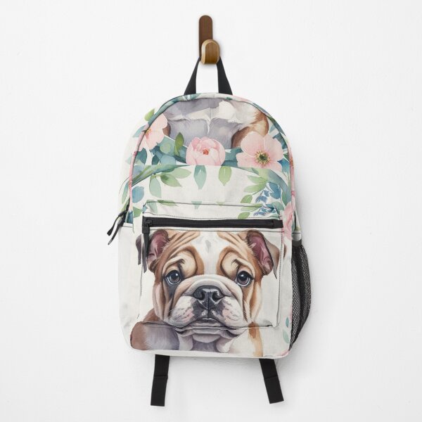 Item preview, Theodore the Bulldog Puppy – Cute Wrinkly Dog Illustration designed and sold by WhiskerTales.