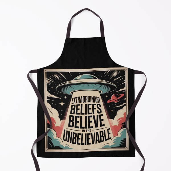 Item preview, Ufo Day Spaceship Extraordinary Beliefs – Believe in the Unbelievable World UFO Day Tee designed and sold by RDRdesign.