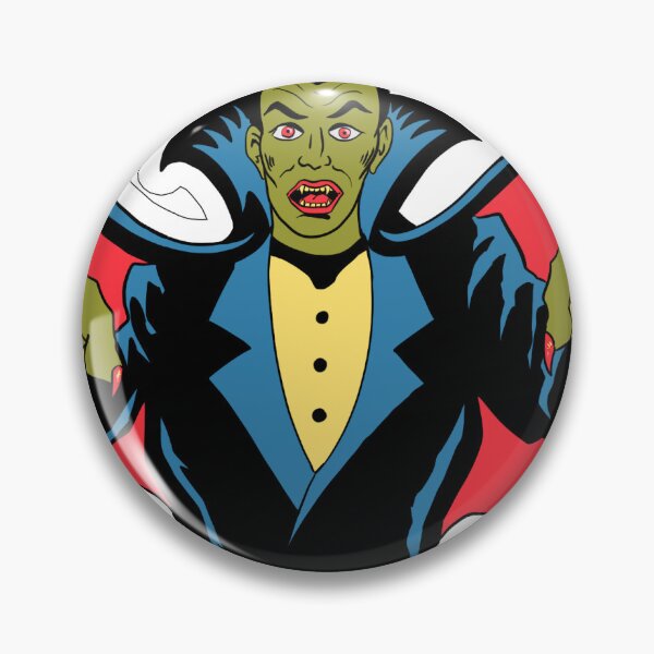 Aperçu de l'œuvre Autocollant de style Dracula créée et vendue par cerealcreatures.