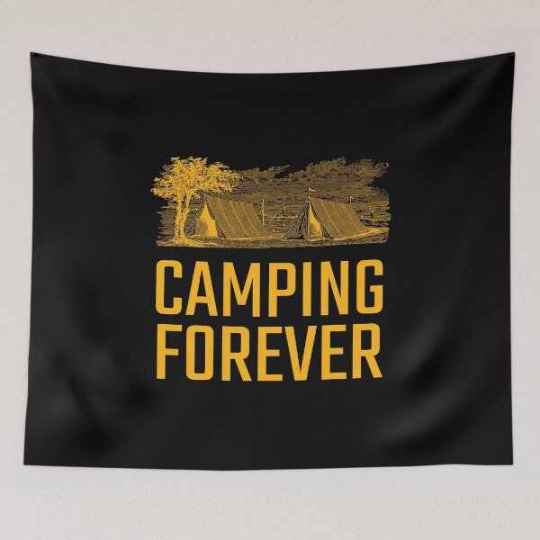 Item preview, Camping Forever designed and sold by 87-Aesthetics.