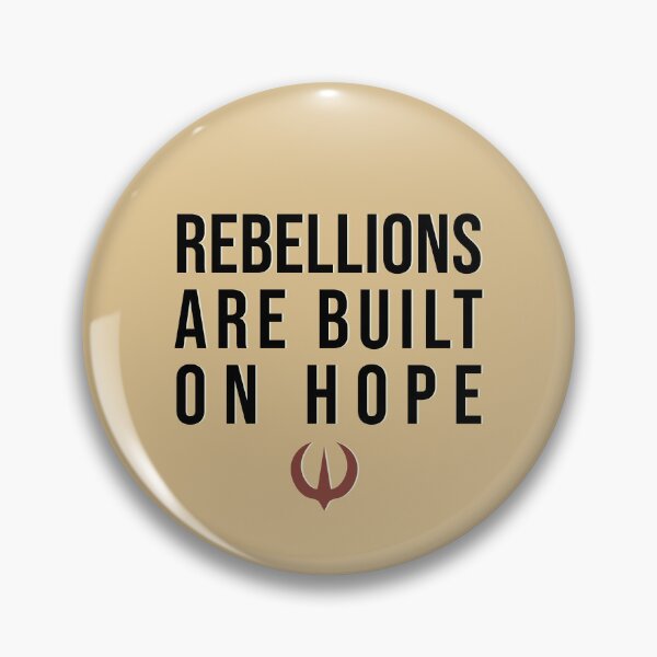 Item preview, Rebellions are built on hope - dark designed and sold by LivelyLexie.