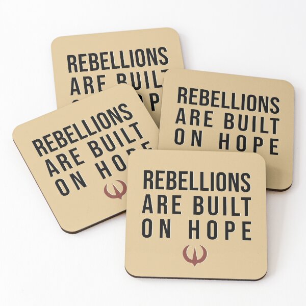 Item preview, Rebellions are built on hope - dark designed and sold by LivelyLexie.