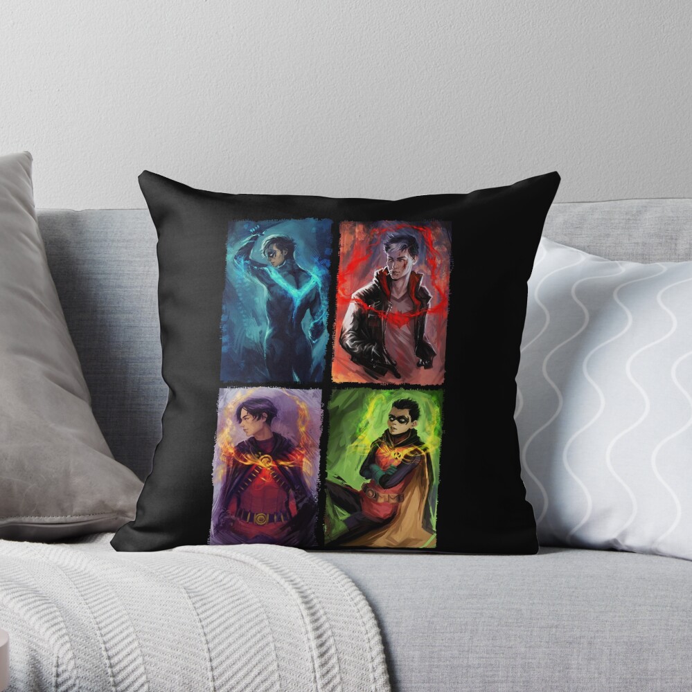 robins Throw Pillow