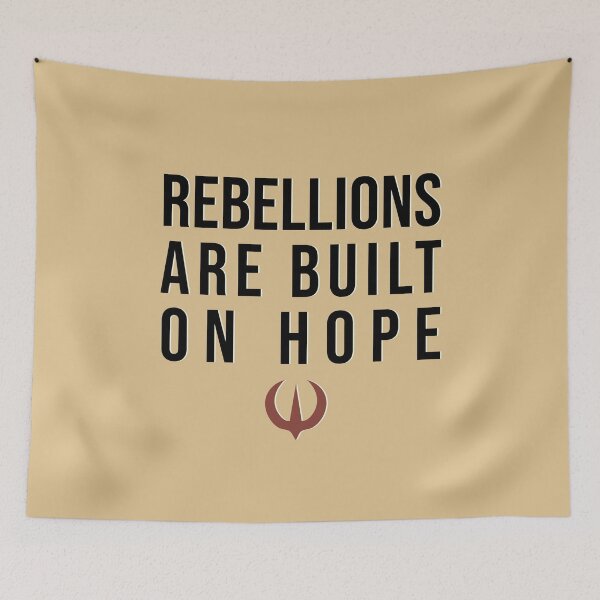Item preview, Rebellions are built on hope - dark designed and sold by LivelyLexie.