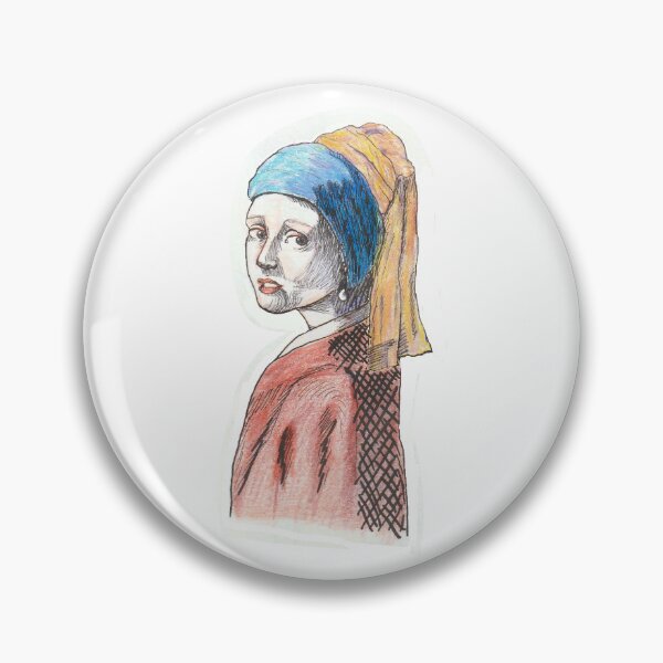 Item preview, Pearl, the drawing of a painting designed and sold by CauMac.