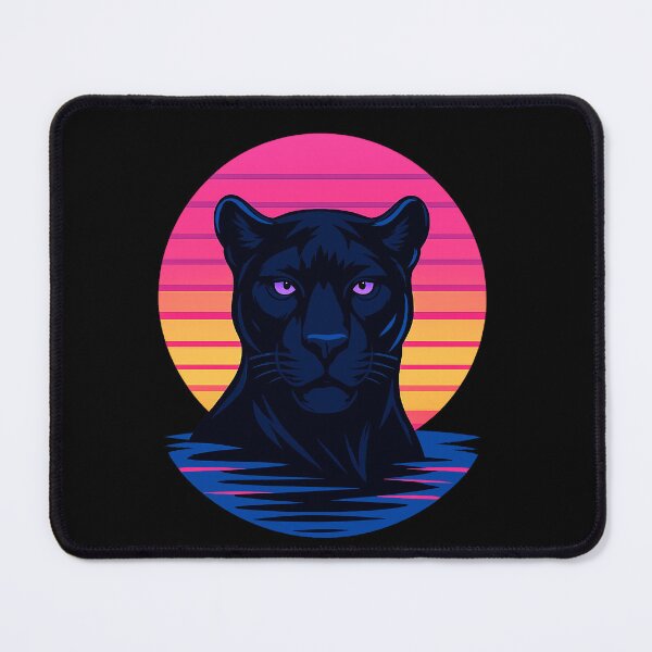 Item preview, pantera retrosynt designed and sold by gallardostudio.
