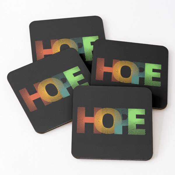 Item preview, HOPE Radiates – Colorful Gradient Typograph designed and sold by CreationbyNiki.