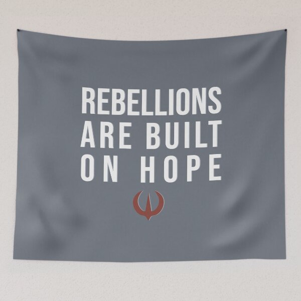 Item preview, Rebellions are built on hope - light designed and sold by LivelyLexie.