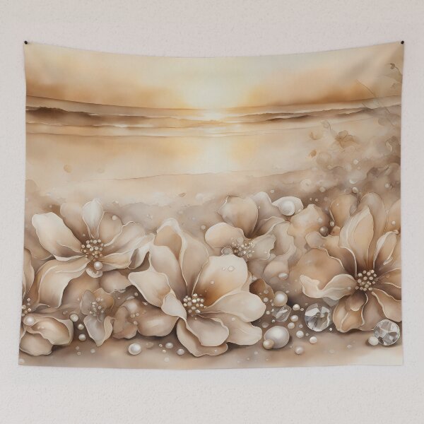 Item preview, Sepia Ocean Beach designed and sold by CalmnessbyChoice.