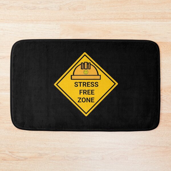 Item preview, Stress Free Zone - Sign Board Design designed and sold by LoversEyes.