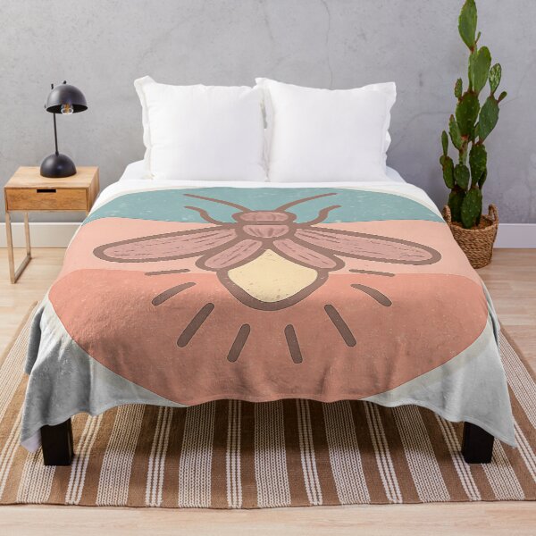 Item preview, Southern Lightning Bug Block Print Graphic designed and sold by OldSouthTraditions.
