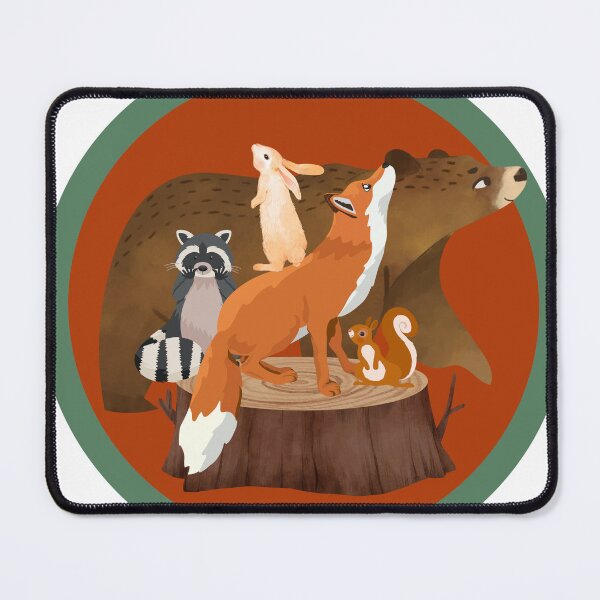 Item preview, Fox and Friends designed and sold by dotsanddimes.