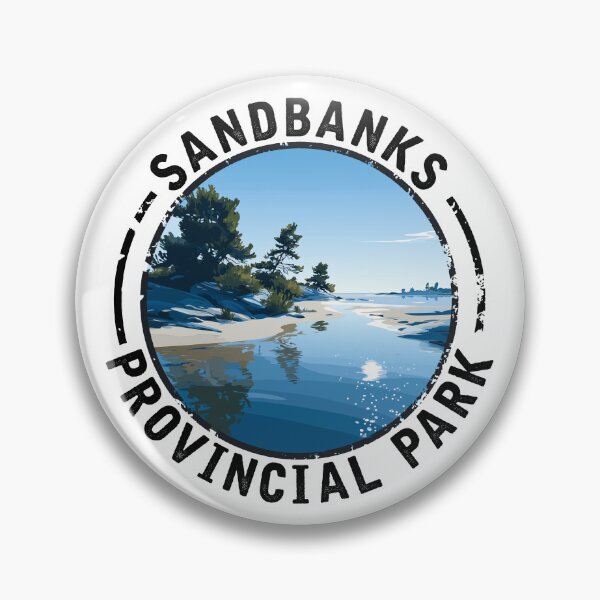 Item preview, Parque provincial Sandbanks (con letras negras) designed and sold by VelvetRoom.