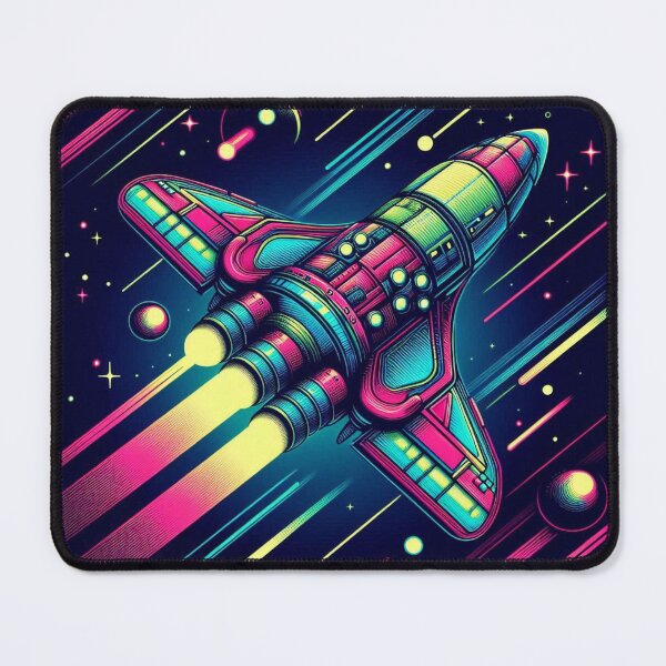 Item preview, Colorful Spaceship designed and sold by Dogandesighn.