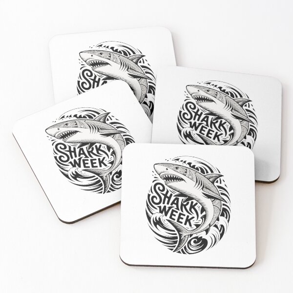 Item preview, Shark week tattoo  designed and sold by YounexxART.