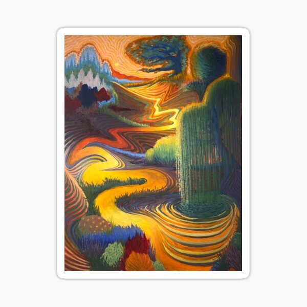Item preview, Chromatic Hillside  designed and sold by SSSafdar.