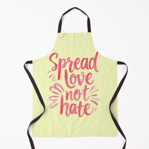 Item preview, Spread love not hate designed and sold by QCena.