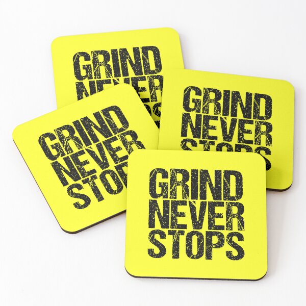 Item preview, Grind Never Stops Gym Motivation Design | Nonstop Fitness Hustle designed and sold by typoinspired.
