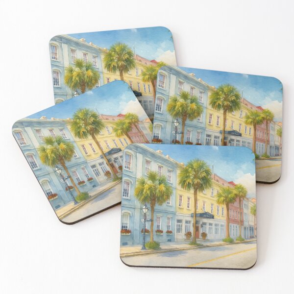 Item preview, The Vendue in Charleston Watercolor designed and sold by Frog Level Treasures.