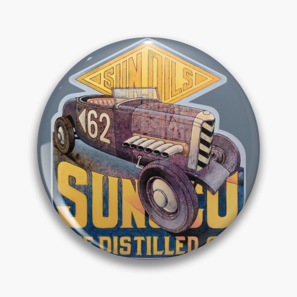 Item preview, Distilled Oil – Original Acrylic Art Inspired by Classic Automotive Oils designed and sold by Matalobos / Retro Art & Classic Machines.