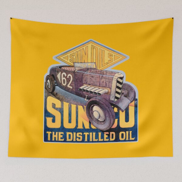 Item preview, Distilled Oil – Original Acrylic Art Inspired by Classic Automotive Oils designed and sold by Matalobos /  Retro Art & Classic Machines.