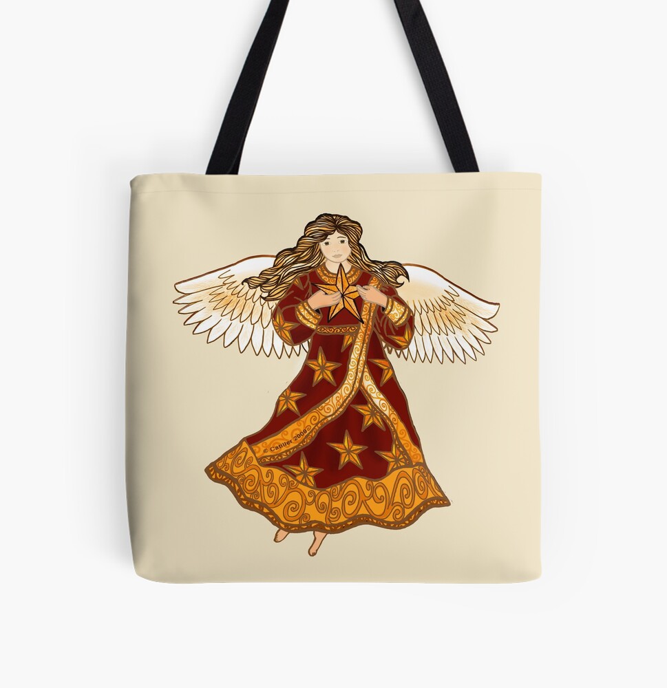 Christmas Angel tote bag