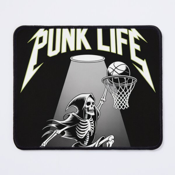 Item preview, Punk Rock Alice Punk Life Skeleton Peace Basketball Legends designed and sold by ShopSunday.