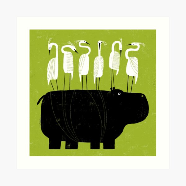 DRY ROOST Art Print