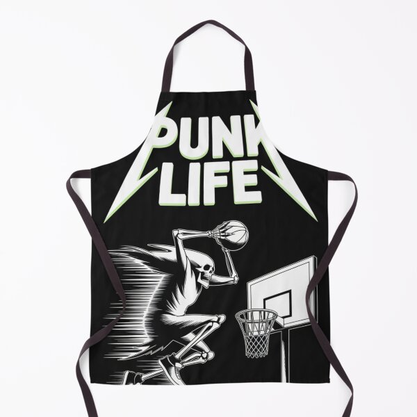 Item preview, Punk Rock Alice Punk Life Skeleton Peace Basketball Legends designed and sold by ShopSunday.