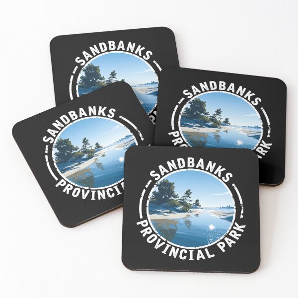 Item preview, Sandbanks Provincial Park (with White Lettering) designed and sold by VelvetRoom.