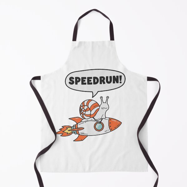 Item preview, Speedrun! Snail on a Rocket designed and sold by Owcomm.