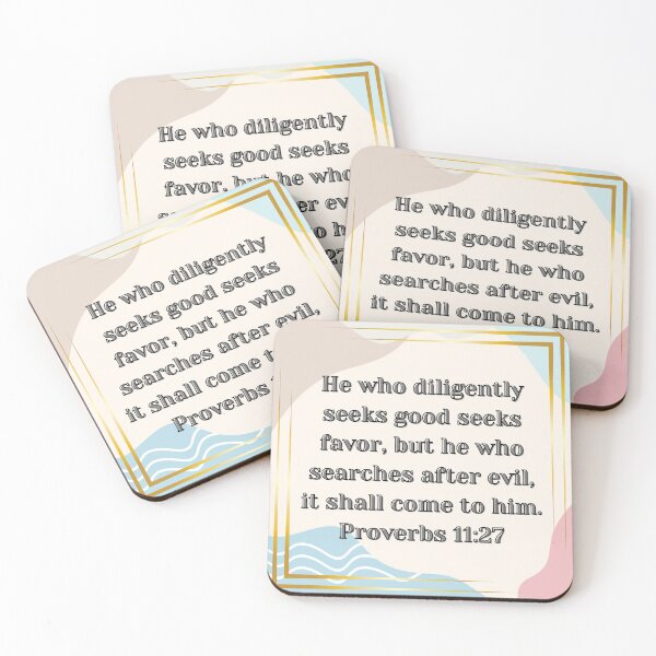 Item preview, Proverbs 11:27 designed and sold by DeeFran Designs.