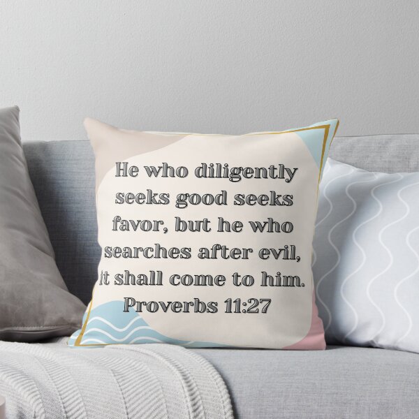 Item preview, Proverbs 11:27 designed and sold by DeeFran Designs.