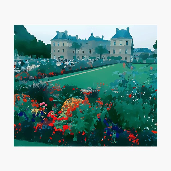 Item preview, Jardin du Luxembourg Paris designed and sold by Besoul Design.