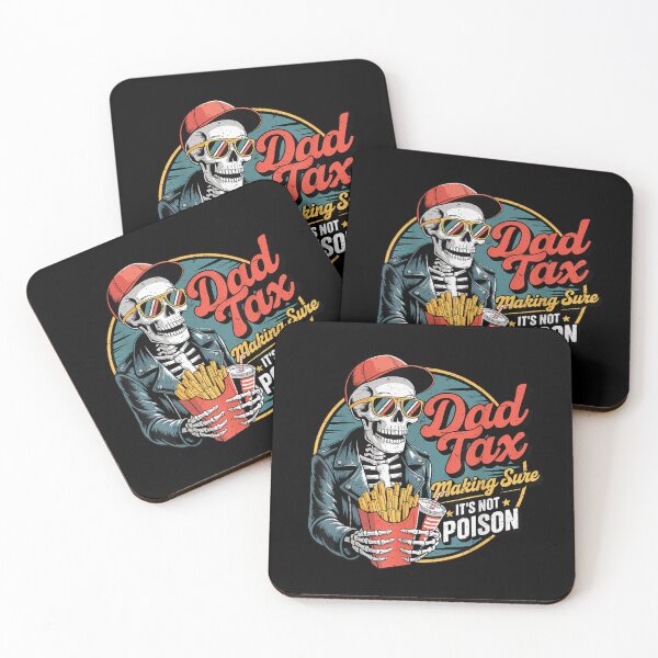 Item preview, Dad Tax Making Sure It's Not Poison Men Fathers Day Fun Dad designed and sold by Juan Pedro Matta.