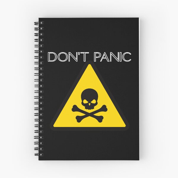 Item preview, Don't Panic Classic Funny T-Shirt designed and sold by OldSkullDesigns.