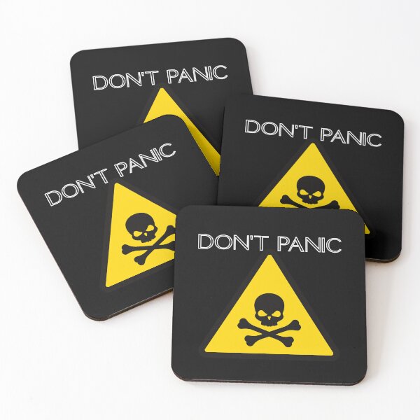 Item preview, Don't Panic Classic Funny T-Shirt designed and sold by OldSkullDesigns.