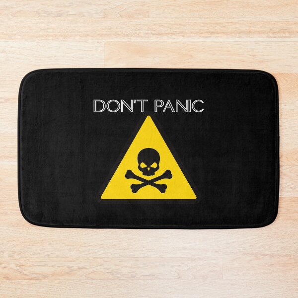 Item preview, Don't Panic Classic Funny T-Shirt designed and sold by OldSkullDesigns.