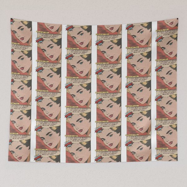 Item preview, I Have Selective Hearing! - Office/Women's Humor designed and sold by SSustainable.