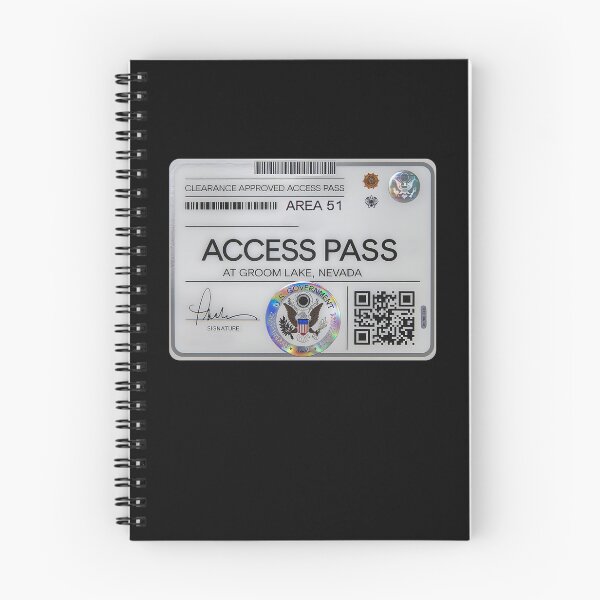 Item preview, Area 51 Access Pass Groom Lake designed and sold by Wild-Neptune.