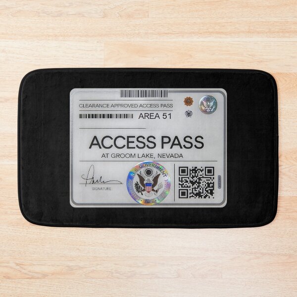 Item preview, Area 51 Access Pass Groom Lake designed and sold by Wild-Neptune.