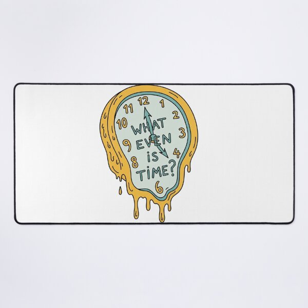 Item preview, What Even Is Time? Melting Clock designed and sold by Owcomm.