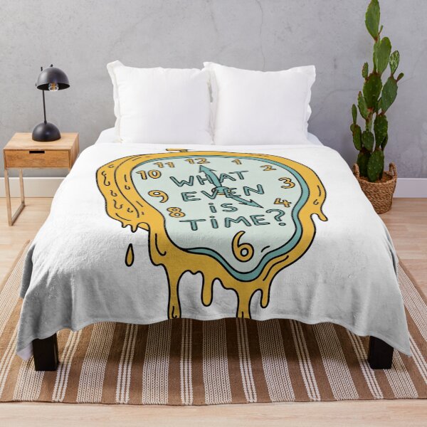 Item preview, What Even Is Time? Melting Clock designed and sold by Owcomm.