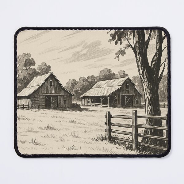 Item preview, VINTAGE FARM BUILDINGS ai generated created by frasues designed and sold by frasues.