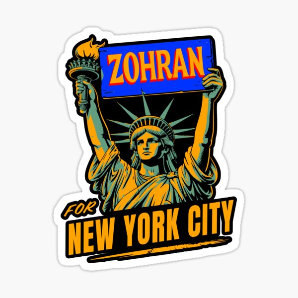 Item preview, Statue Of Liberty For Zohran NYC designed and sold by EthosWear.