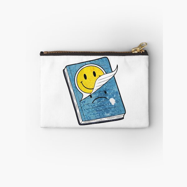 Item preview, Happy Face Peeling Away Sad Face Journal designed and sold by Owcomm.