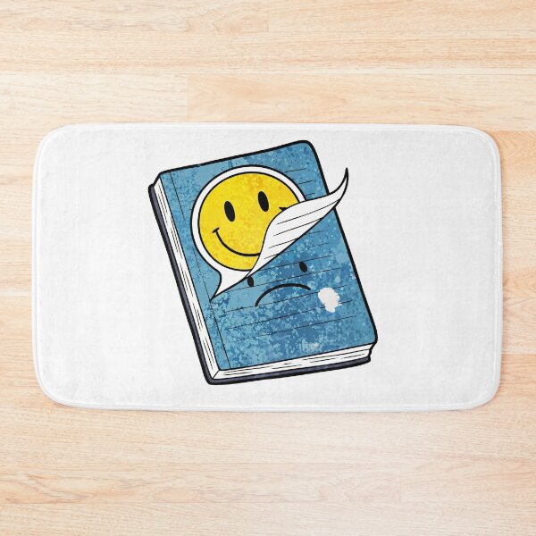 Item preview, Happy Face Peeling Away Sad Face Journal designed and sold by Owcomm.