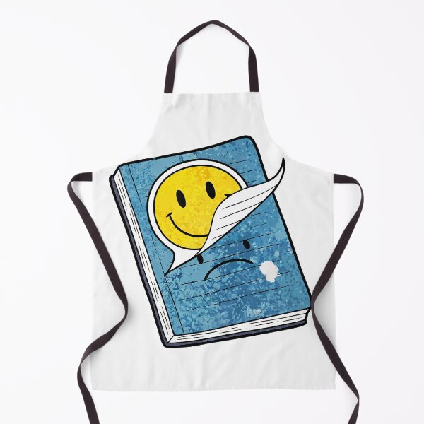 Item preview, Happy Face Peeling Away Sad Face Journal designed and sold by Owcomm.